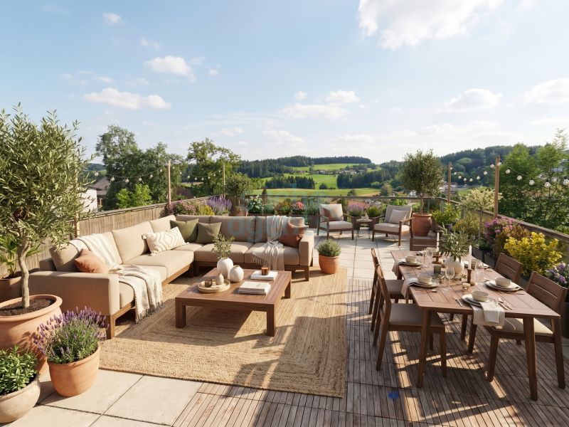 Fast neuwertige Dachgeschosswohnung mit gro�er Dachterrasse, viel Platz, Garage & Weitblick /  / 4372&nbsp;Sankt Georgen am Walde / Bild 1