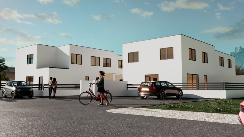 Moderne Doppelhaushälfte ? Neubau mit Gestaltungsfreiheit und Energieeffizienz