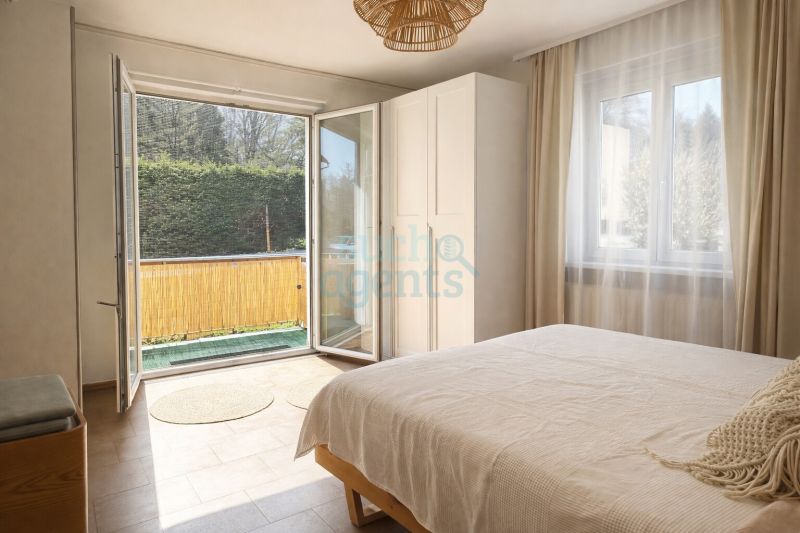 Zweitwohnsitzfähige 3-Zimmer-Erdgeschosswohnung mit Balkon & Gartenanteil ? zur Selbstgestaltung