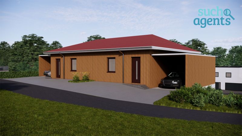 Zahlen erst nach �bergabe ? Moderne Doppelhaush�lfte mit Garten & Carport (H-B1) /  / 4625&nbsp;Offenhausen / Bild 1