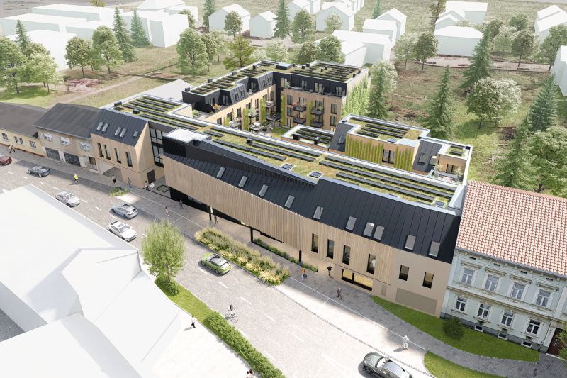 Dachgeschosswohnung mit Klimaanlage und Terrasse im Stadtzentrum /  / 2130 Mistelbach / Bild 3